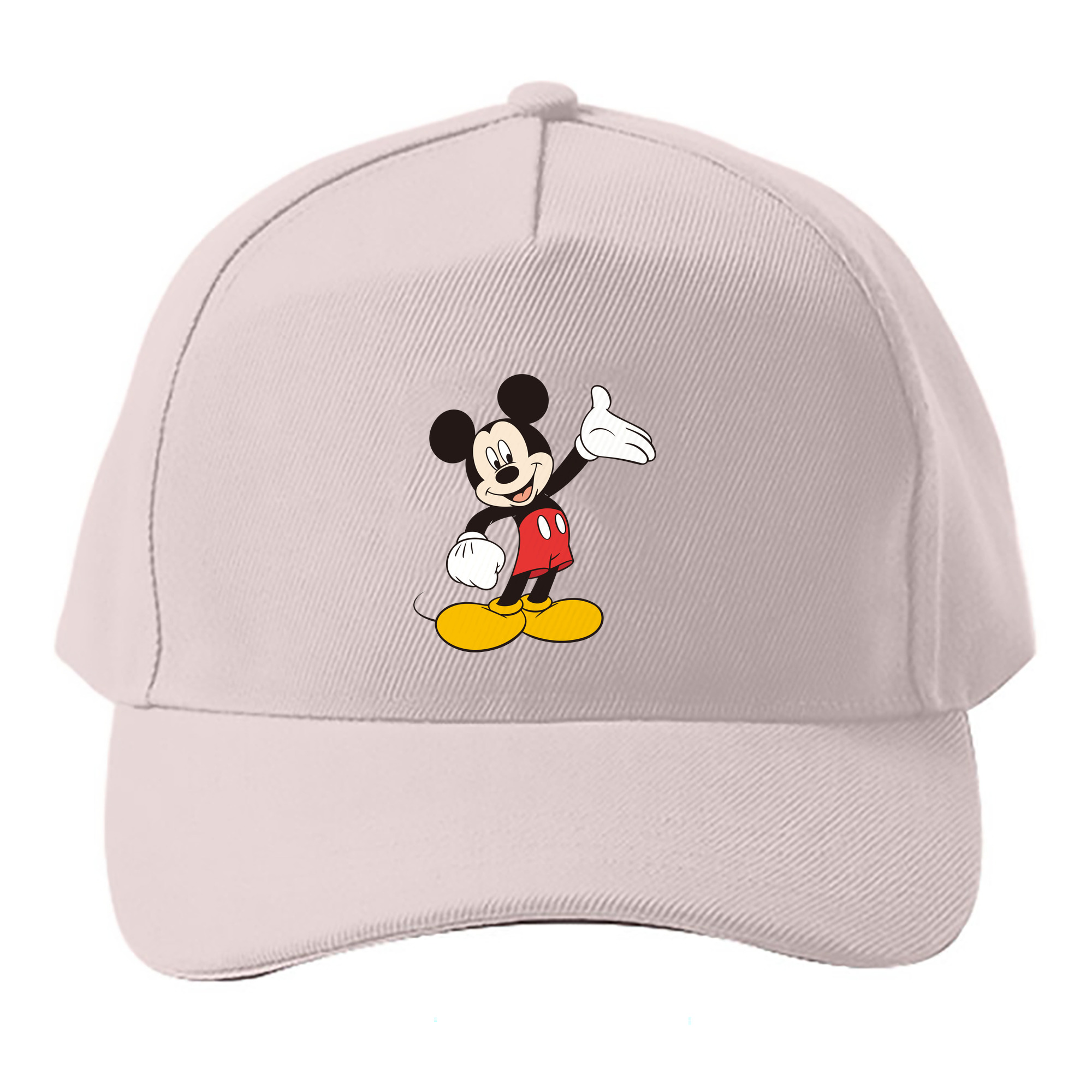（画像用） ミッキーマウス Mickey Mouse ベースボールキャップ 綿100％ 男女兼用 帽子 スポーツ